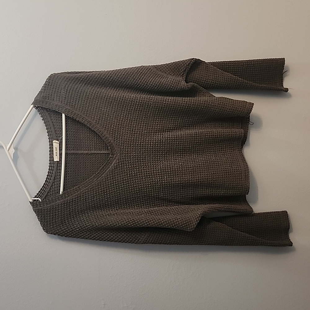 Charcoal light sweater